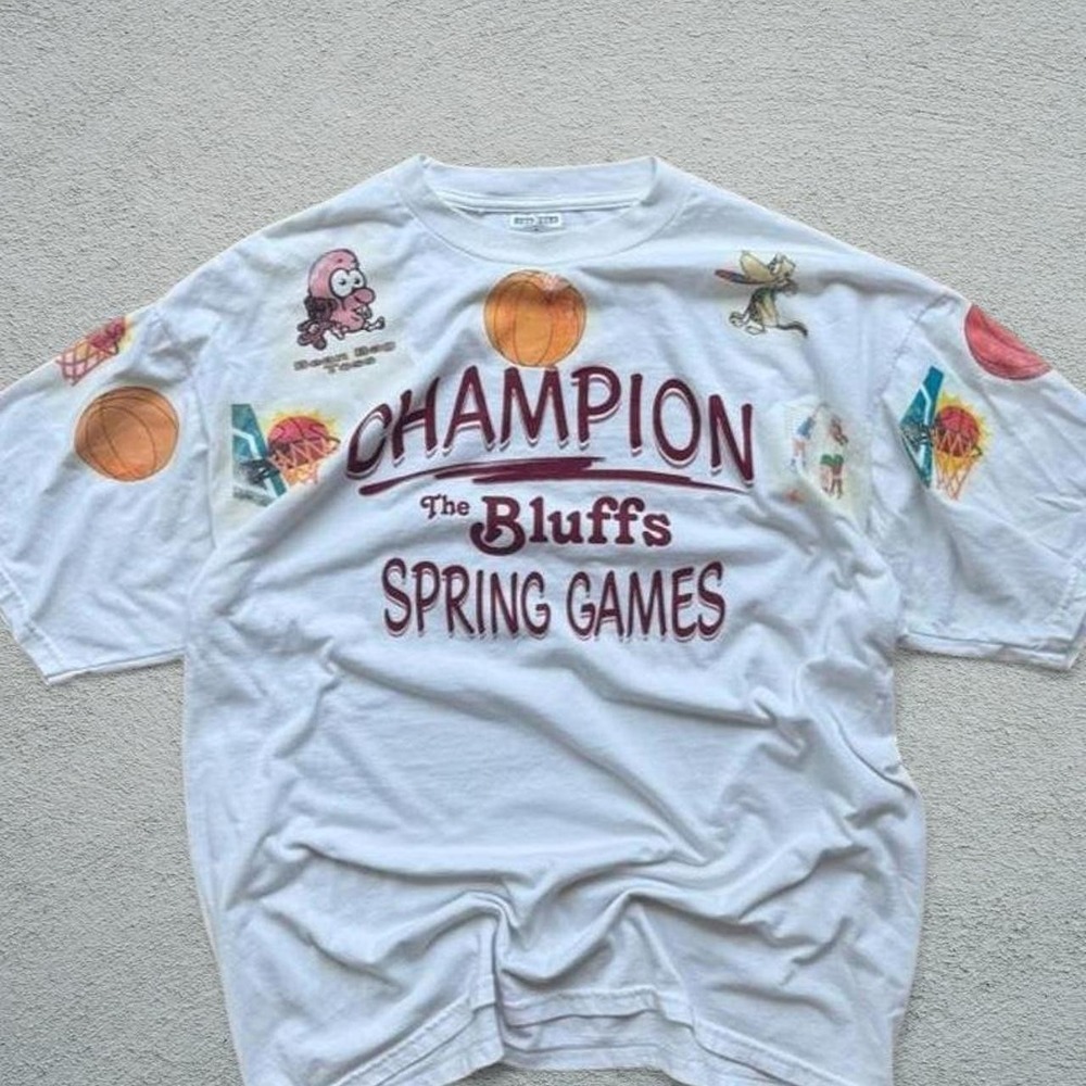 Late 90s Jerzees Heavyweight T-Shirt XL White Vintage